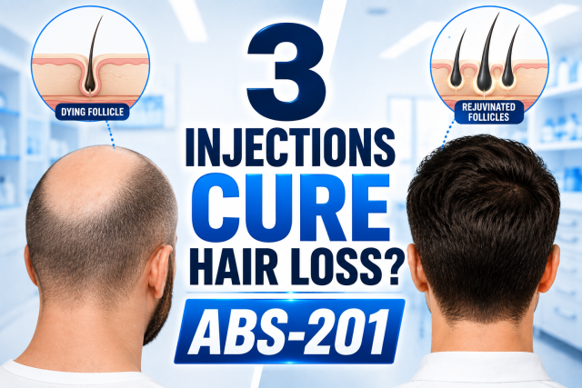 Could 3 Injections CURE Hair Loss? ABS-201 Human Trials