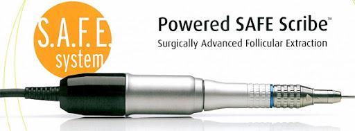 Powered SAFE Scribe For Follicular Unit Extraction (FUE)