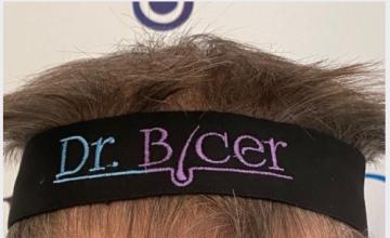 Ozlem Bicer MD-Hair Transplant-3770 Grafts FUE by micro-motor, 8. months result
