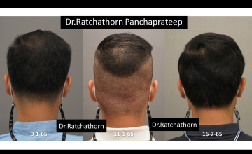 Dr.Ratchathorn Panchaprateep (Absolute hair clinic) Norwood 4 patient: 6 months after 3691 grafts FUE